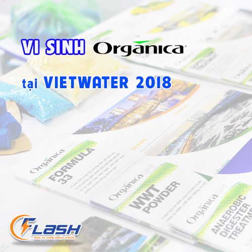 vi sinh Organica tại Vietwater 2018