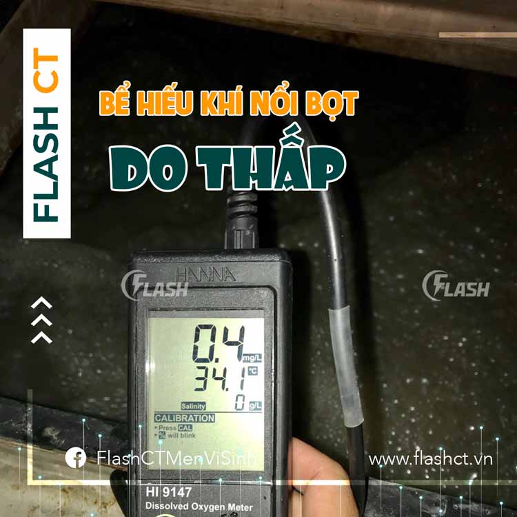 giảm bod cod trong nước thải flash 2
