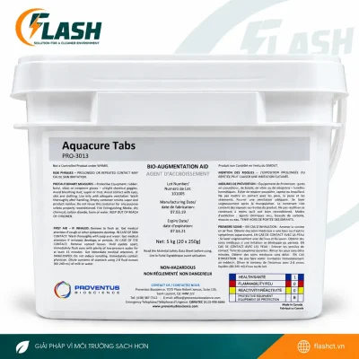 Thùng vi sinh giảm bùn đáy Aquacure Tabs